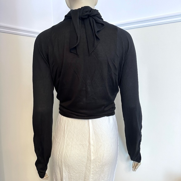 NOUGAT London silk/wool scarfigan - Picture 6 of 11